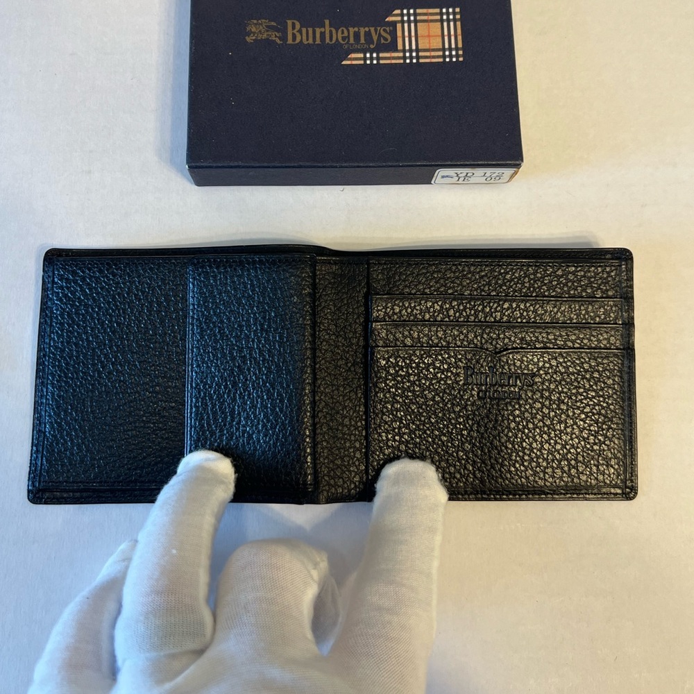 Vintage Burberry bifold wallet with box - Picture 4 of 13